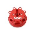 thumbnail image 2 of MSD Ignition Distributor Cap and Rotor Kit 8482 For Use With Ford V8 TFI Distributors; With Wire Retainer; Clip Down; HEI Style Posts; Red, 2 of 5