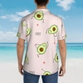 thumbnail image 6 of Goofa Avocado Doing Sport Yoga Hawaiian Shirt for Men, Unisex Summer Beach Casual Short Sleeve Button Down Shirts,Aloha Tropical Floral print shirt-XX-Large, 6 of 9