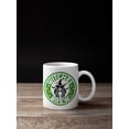 thumbnail image 2 of Witches Brew Coffee Mug Logo Halloween Theme Funny Motivation Inspiration 11-ounce White Ceramic Cup CMP00093, 2 of 6