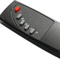 thumbnail image 6 of 28" Electric Fireplace Insert Heater with Infra Red Remote and Sensitive Touch Button,Multicolored Flames,Fireplace with Double Safety Protection Device,Antique Black, 6 of 9