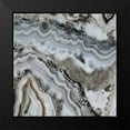 thumbnail image 2 of Atelier B Art Studio 12x12 Black Modern Framed Museum Art Print Titled - Abstract geode, 2 of 5