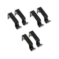 thumbnail image 1 of Soporte de cortina Sunnimix 6 pcs Negro Soporte de barra de cortina, 1 of 8