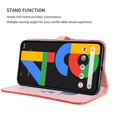 thumbnail image 4 of Funda con estampado de alce para Google Pixel 4a con tarjetero, cordón, piel sintética, función billetera y protección contra caídas en las esquinas., 4 of 5