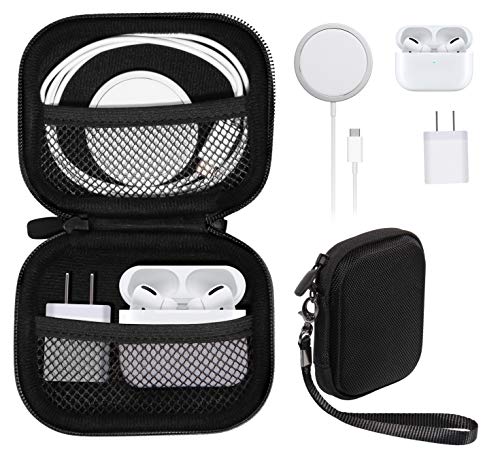 CaseSack- Handy Case for iPhone 12/ 12 Pro MagSafe Charger, Airpods Pro, Airpods  2, Airpods 1, Consolidation case for iPhone Accessories and Type C hub,  Lightning hub, USB hub (Black) - Walmart.com - Walmart.com