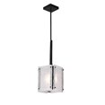 thumbnail image 2 of CWI Lighting Assunta Suspension 1 Lumière avec Fini Noir, 2 of 4