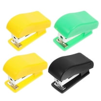 4 Pcs Desk Stapler Stapler Random Color Stapler Manual Staplers Hand Stapler Mini Stapler