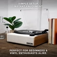 thumbnail image 4 of Tocadiscos Victrola Eastwood II Oak con Bluetooth 5.1 de 3 velocidades, 4 of 9