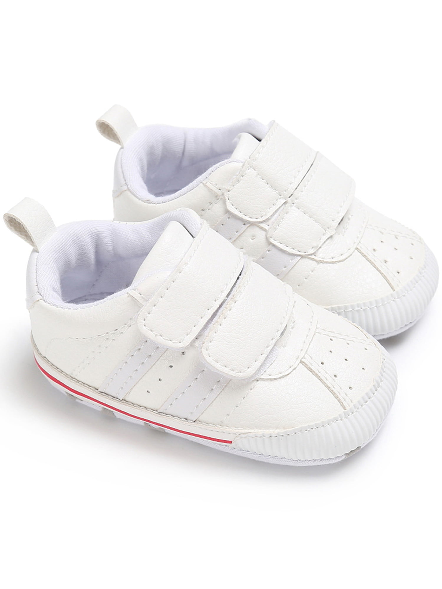 Baby Boots Soft Bottom Anti-skid Leather Sports Crib Shoes For Infant Girls Boys