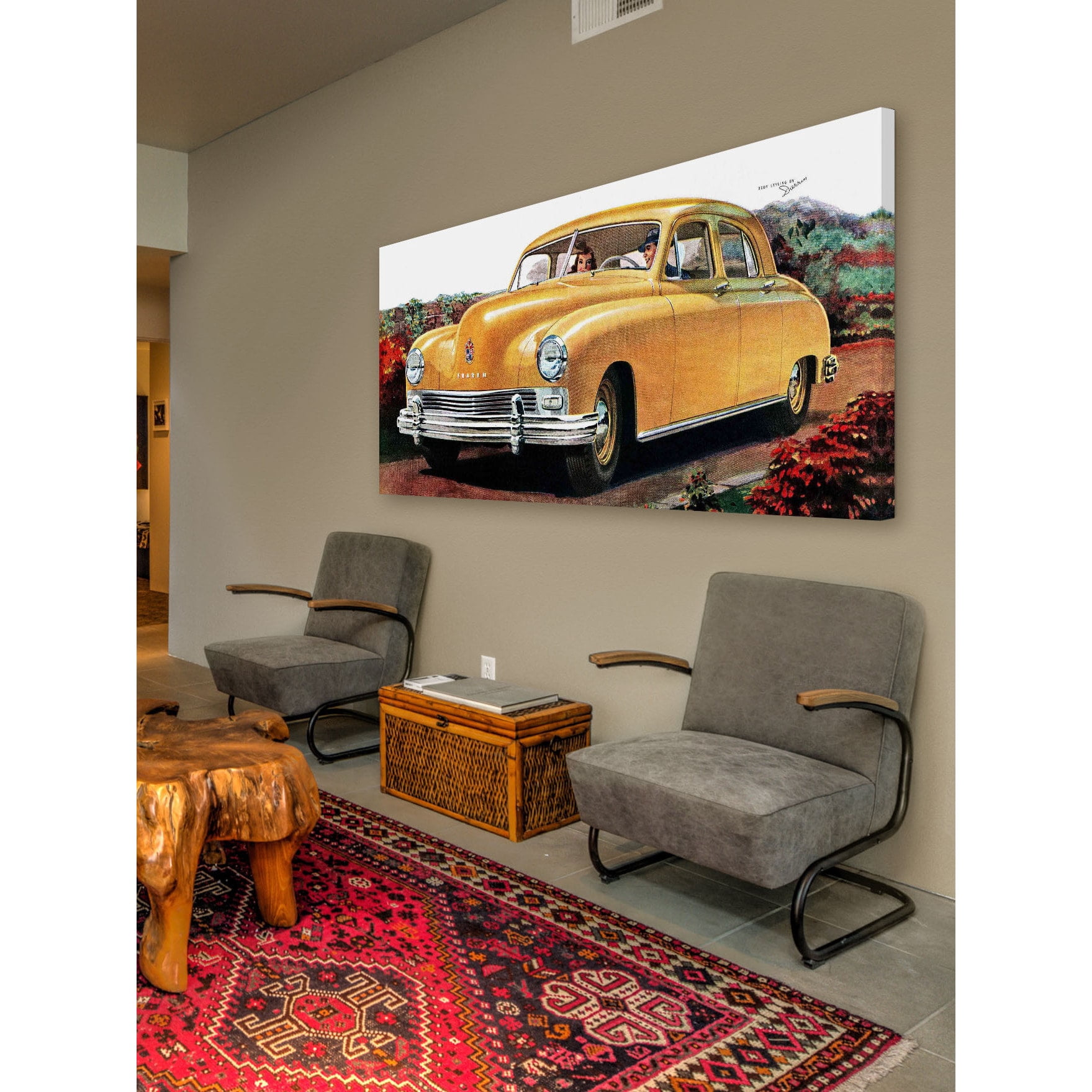 Marmont Hill First Date Graphic Art on Wrapped Canvas