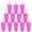 Light rose red, variant on 24oz BPA-Free PP Tumbler Set of 12 with Lids & Straws – Reusable Solid Color Cups for Coffee, Smoothies, Juice, Parties, Camping & Holiday Gifting