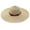 Khaki, variant on LUOGENLI Sun Hats For Women Small Head Wide Brim Women's Beach Solid Color Sun Hat for Sun and Shading Bucket Hats For Men Big Head Sun Hats For Women