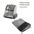 thumbnail image 2 of Cat Bag Portable Cat Backpack Pet Bag Cat Backpack Pet Bag Gray, 2 of 5