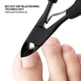 thumbnail image 4 of Cortadora de Uñas de los Pies Octpeak Alicates de Pedicura Acero Inoxidable Negro, 4 of 7