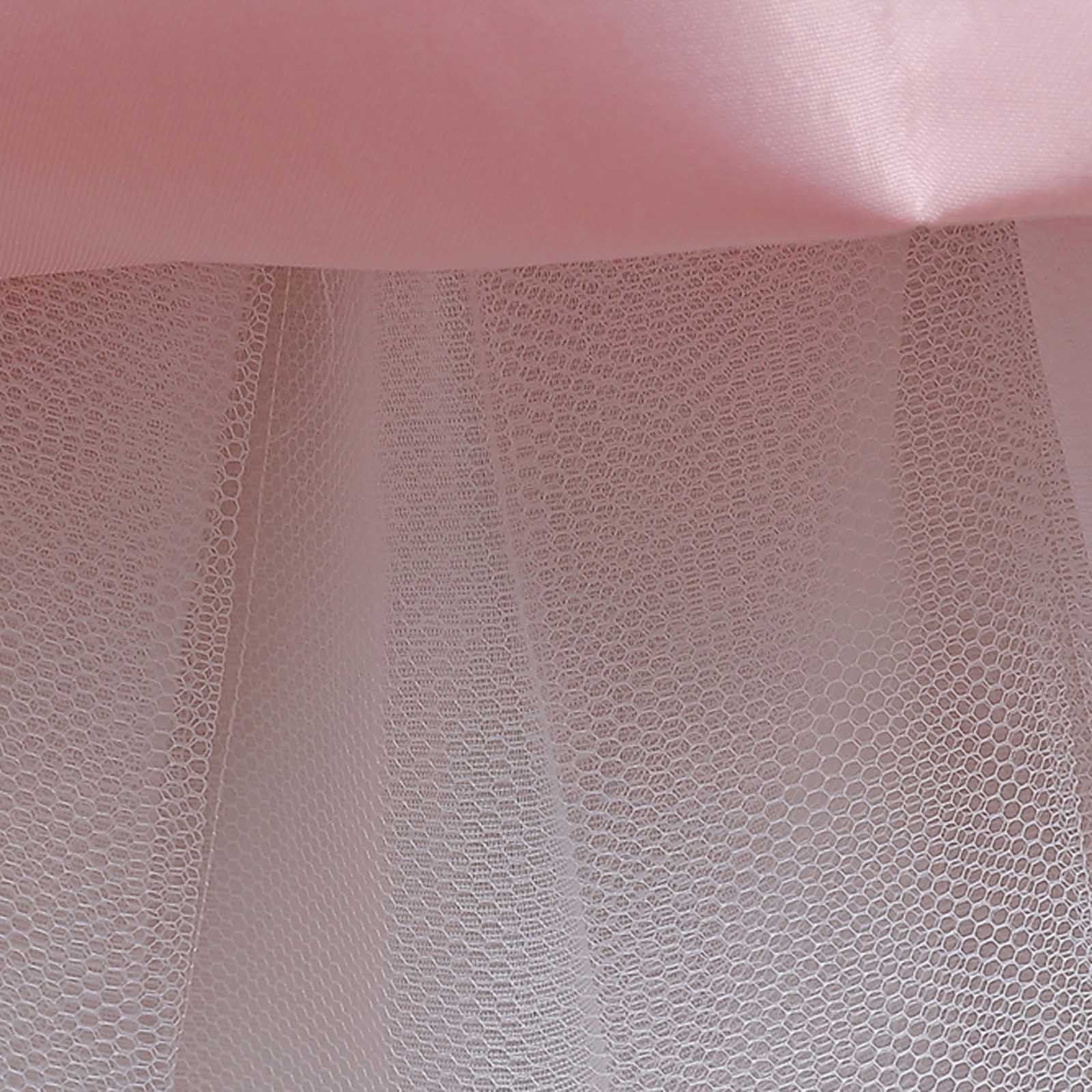 FDDMis Christmas Dresses for Girls 7-8 3t Christmas Outfit Girls Baptism Outfits for Boys Toddler Flower Girl Dress Boys Clothes Gifts for 12 Year, Pink 10-11 Years