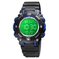 thumbnail image 6 of SKMEI Wristwatches for 5-10 Age, 50M Outdoor Waterproof Sports Luminous LED Light ,Black, 6 of 10