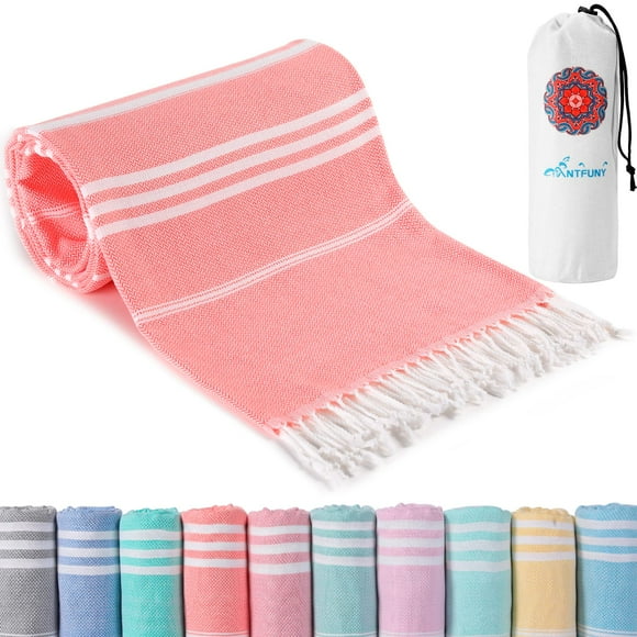 Toalla de playa turca Antfuny Vacation Essentials para mujer