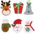 thumbnail image 5 of Adorno de Navidad JAMW Sencillez Fieltro 12 Piezas, 5 of 5
