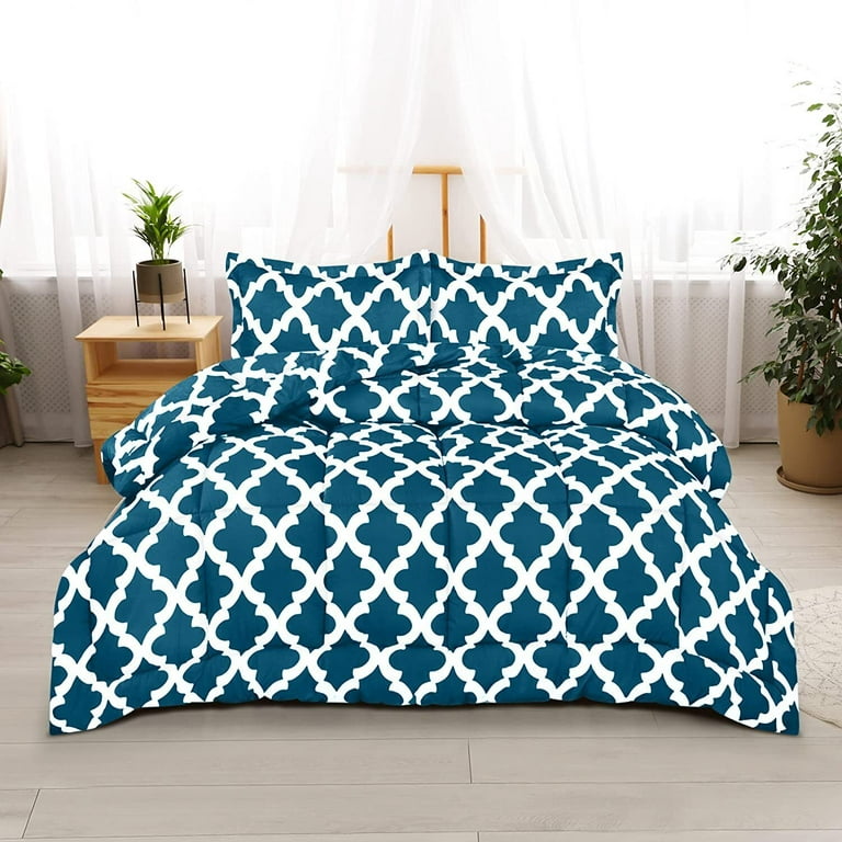 Utopia Bedding Printed Comforter Set with 2 Pillow Shams