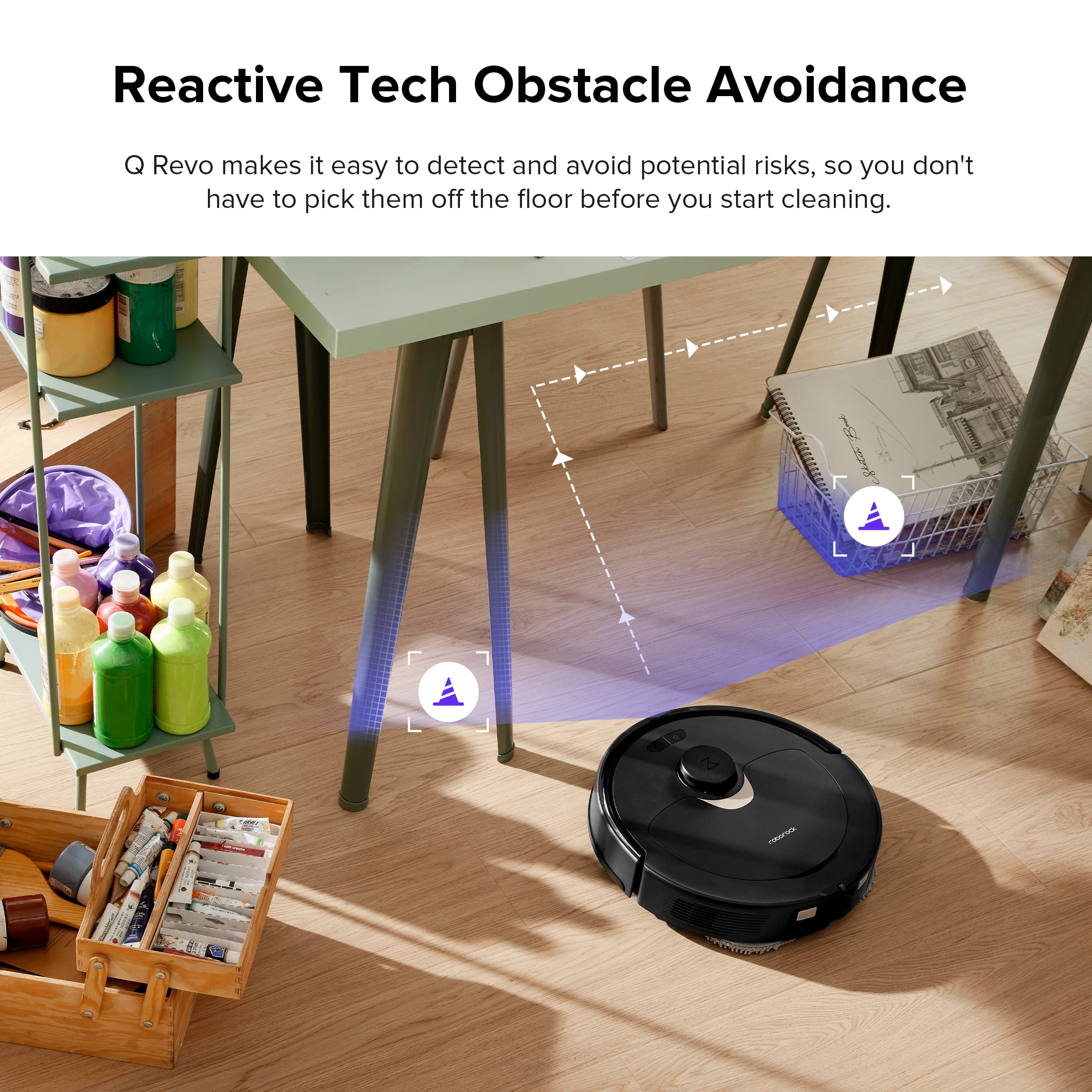 Roborock® Q Revo Robot Vacuum and Mop with Self-Emptying, Self