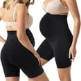 thumbnail image 3 of ToBeInStyle Women's Pack of 4 Seamless High Waisted Maternity Underwear - Shorts - Medium, 3 of 5