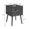 thumbnail image 5 of Convenience Concepts Oslo 2 Drawer End Table, Espresso, 5 of 6