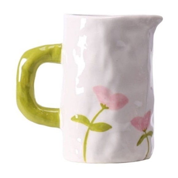 Ceramic Vase Simple Fresh Spring Flower Arrangement Dried Flower Decorative Arrangement