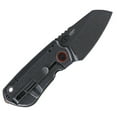 thumbnail image 2 of CRKT Overland Compact Outdoor Survival Folding Knife with Frame Lock: D2 Plain Edge Blade, G10 Handle, Pocket Clip, 6277, 2 of 6