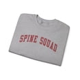 thumbnail image 3 of Spine Squad Orthopedic Nurse Sweatshirt Gifts Crew Neck Shirt Long Sleeve, 3 of 7