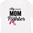 thumbnail image 4 of Inktastic Breast Cancer Awareness My Mom is a Fighter Boys or Girls Long Sleeve Toddler T-Shirt, 4 of 5