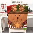 thumbnail image 4 of 2026 New Christmas Chair Covers,Christmas Themed Chair Cover for Dining Chairs,Cute Christmas Chair Decor Decorations for Banquet Kitchen Holiday Party Decor (C), 4 of 7