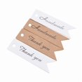 thumbnail image 5 of 100 Pieces Handmade Retro Baking Small Labels DIY Jewelry Materials Blank Hanging Tags Bookmarks Gift Cards, 5 of 5