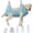 Coral Blue, variant on Dog Grooming Hammock Harness for Dogs Cats, Relaxation Pet Nail Clipper Hammock, Restraint Dog & Large Animal Leashes Sling for Groomingk for Nail Trimming (Coral Blue, 2XL)