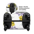 thumbnail image 2 of Disketp Lavender Flowers Elastic Travel Luggage Cover Travel Suitcase Protective Cover For Trunk Case Apply To 18''-32'' Suitcase Cover-Medium, 2 of 7