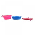 thumbnail image 3 of Dog Bowl Pet Collapsible Bowls, Portable Pet Feeding Watering Dish for Walking Parking Traveling with Carabiners, 3 of 6