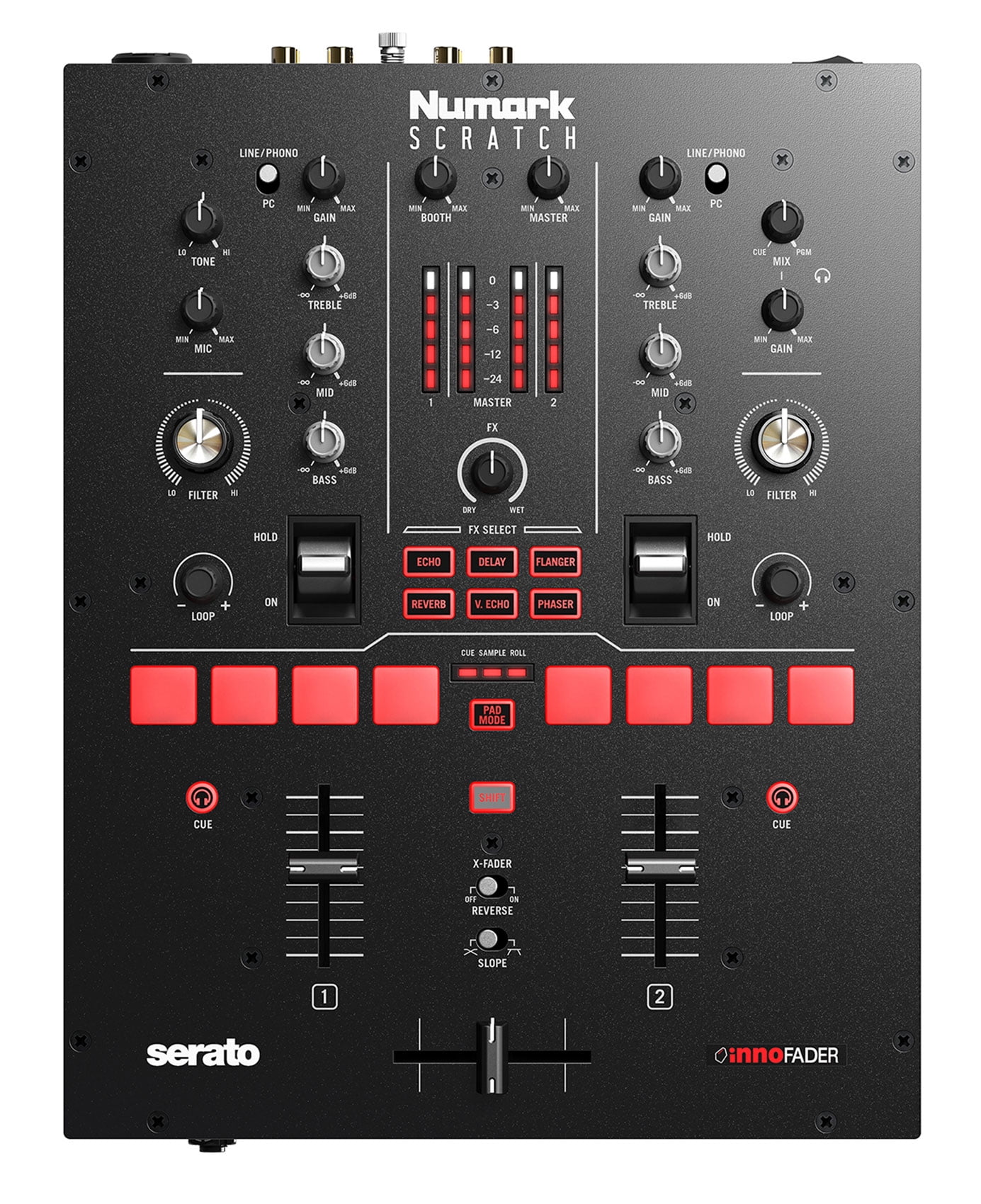 DVS対応 Numark Scratch ミキサーSerato vynylセット