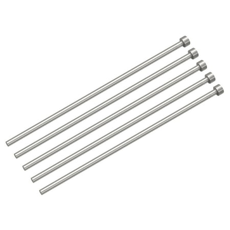 

Straight Ejector Pins 5.5mm Dia 65Mn Steel Round Tip Punch 200 Length for Mechanical 5Pack