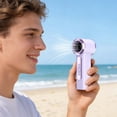 thumbnail image 6 of HHGBAD High-Speed Portable Handheld Fan, 199 Adjustable Speeds for Maximum Airflow, USB Rechargeable Mini Fan, Perfect for Outdoor Activities and Hot Days, Ideal for Adults, 6 of 6