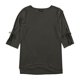 thumbnail image 2 of Alfani Blusa con mangas anudadas para mujer, verde, XXL, 2 of 2