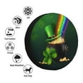 thumbnail image 5 of Balery St. Patrick'S Day4tire Cover Waterproof Dust-Proof, Universal Spare Wheel Tire Cover For Trailer, Rv, Suv Truck And Vehicle Camper Accessories-16 Inch, 5 of 9