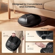 RENPHO Foot Massager with Heat, Shiatsu Foot Massager Machine for Neuropathy Pain and 10 Air Compression, FSA HSA Eligible, Gifts for Women Men