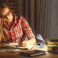 thumbnail image 2 of Jinsinto RV Reading Lights,Small Bedside Reading Lamp - Rotating Reading Lights with Frosted Glass Shade for RV, 2 of 5