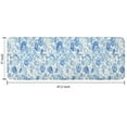 thumbnail image 7 of Pioneer Flower Floral Print Pattern Kitchen Rug Mat,Kitchen Runner Rugs Non Skid Washable,Decorative Kitchen Floor Mats for Kitchen,Sink,Laundry,17"x47.2", 7 of 7