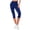 Blue#285, variant on Legging 3/4 Femmes Pantalon de Sport, Jegging Taille Haute Femme Yoga Opaque Doux Corsaire Pantacourt
