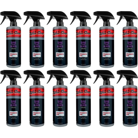 Shine That Blinds Sealant Spray Wax Polish - the Wax Shop 50962 16oz Pack of 12