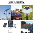 thumbnail image 3 of Solar  Controller, PWM Solar Panel Controller with Dual USB Port Battery Intelligent Regulator for RVs Trailers Boats Yachts Voyager, 3 of 7