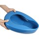thumbnail image 3 of Bedpan para mujeres mayores, sartenes de cama resistentes para hombres mayores, mujeres, sartenes grandes y gruesas para dispositivos hospitalarios para pacientes postrados en cama (azul), 3 of 5