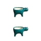 thumbnail image 2 of Wosthever Cerámica y artesanía exquisita: soporte de cerámica en forma de pata para estabilidad y durabilidad, bajo mantenimiento, Verde 2Conjunto, 2 of 6