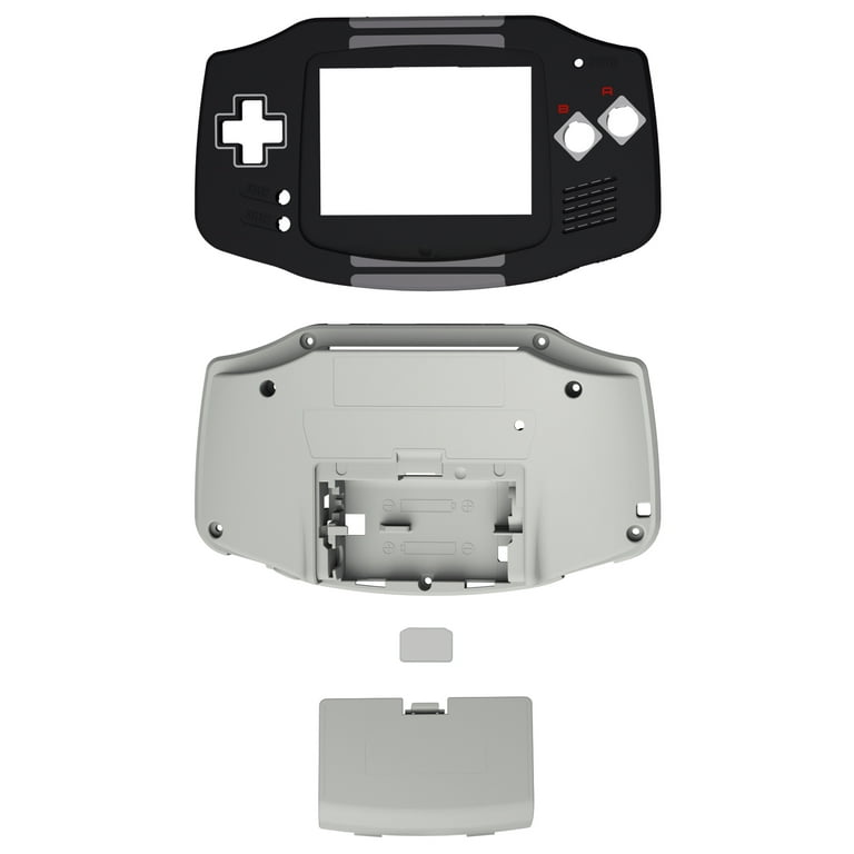 IPS Ready Upgraded eXtremeRate Chrome Gold Glossy Custom Replacement  Housing Shell for Gameboy Advance SP GBA SP – Compatible with Both IPS &  Standard LCD – Console & Screen NOT Included – eXtremeRate Retail