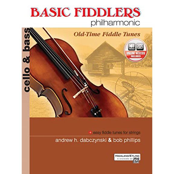 Pre-Owned Basic Fiddlers Philharmonic Old-Time Fiddle Tunes: Cello & Bass Paperback