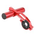 thumbnail image 1 of Extensor de manillar de bicicleta de 10 cm fácil de instalar para sujetar la lámpara (rojo 10 cm), 1 of 8